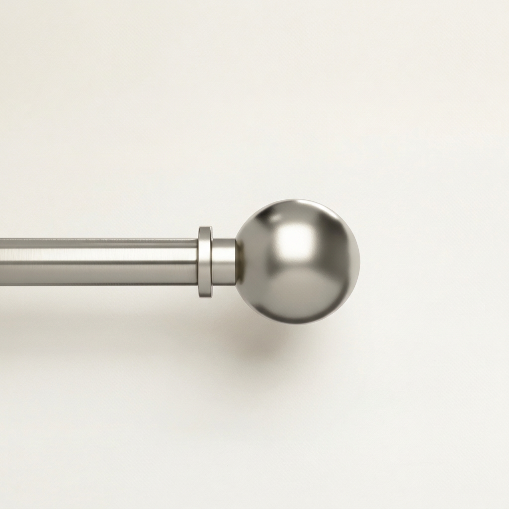 Bolas Curtain Rod, 1" Diameter