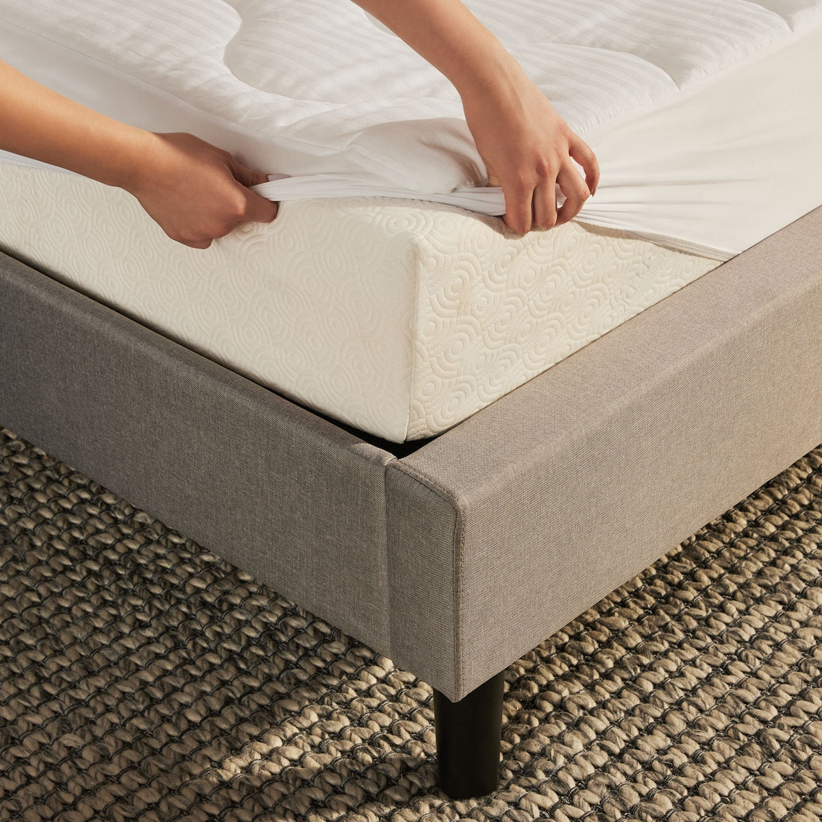 Bloom Essentials Cotton Mattress Protector