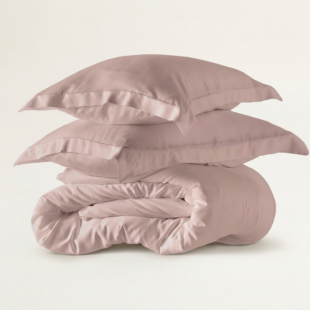 Iced Cooling Bamboo Duvet Cover Set