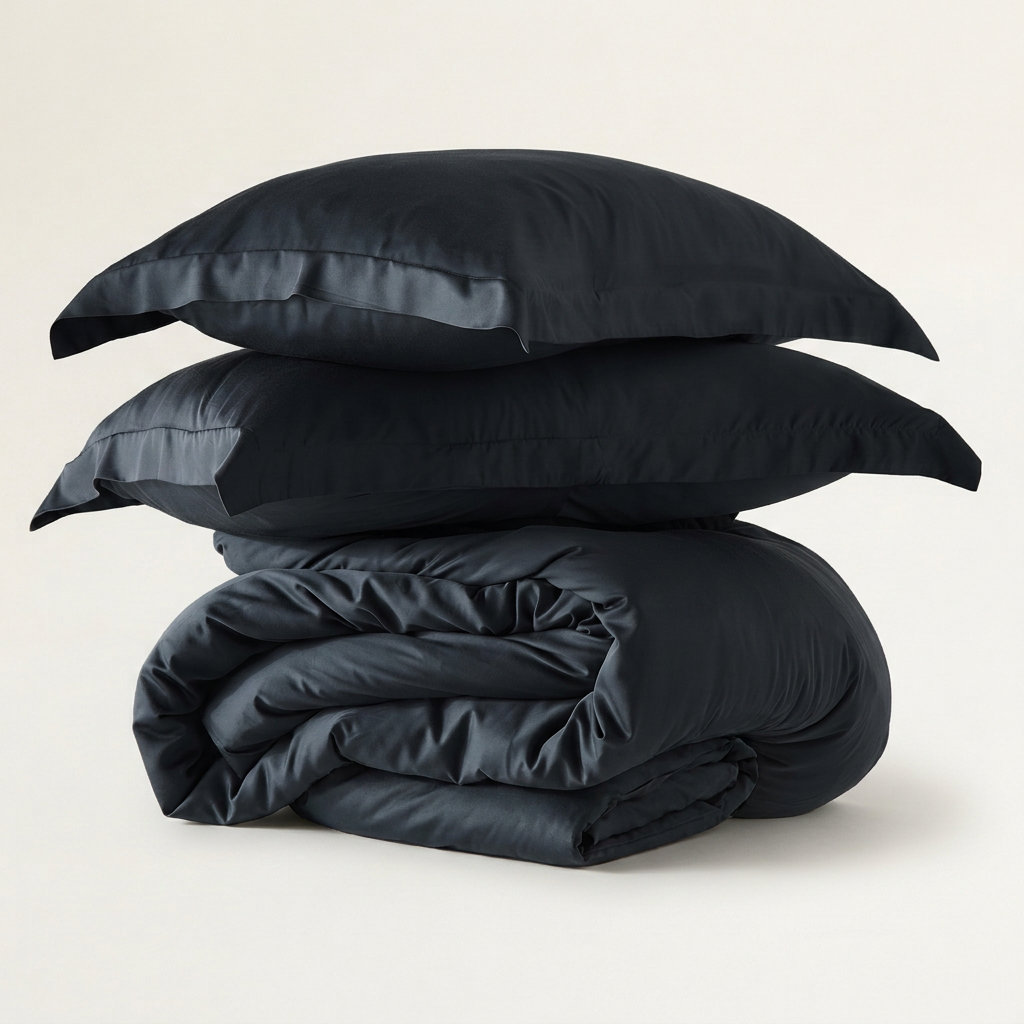 Iced Cooling Bamboo Duvet Cover Set