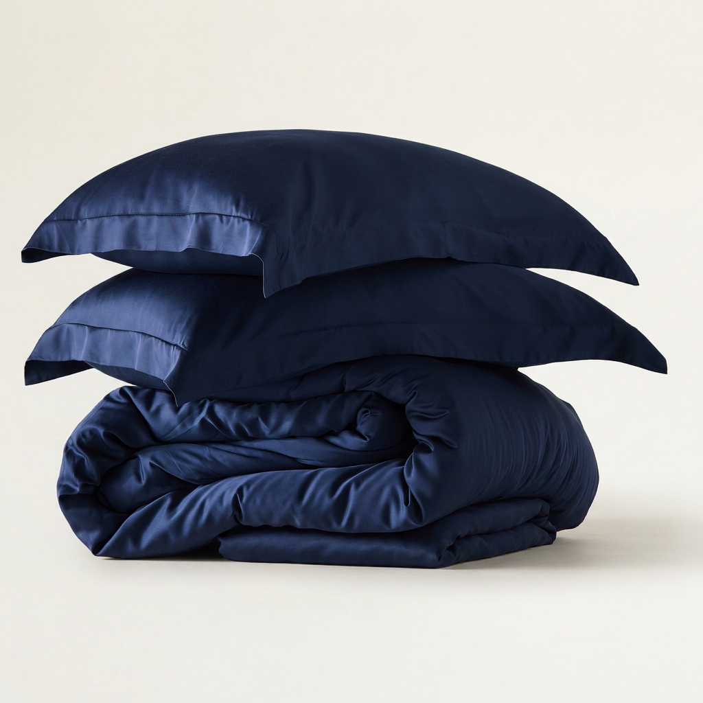 Iced Cooling Bamboo Duvet Cover Set