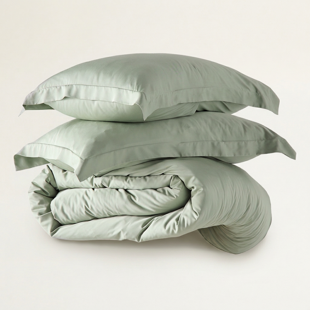 Iced Cooling Bamboo Duvet Cover Set