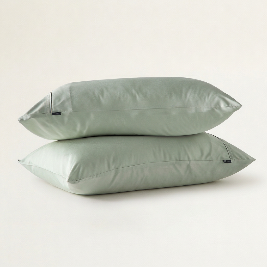 Iced Cooling Bamboo Pillowcase Set