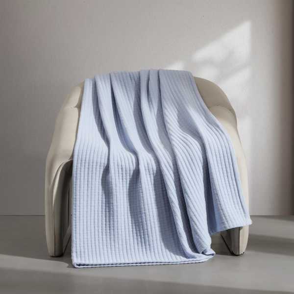Subway Tile Matelasse Blanket
