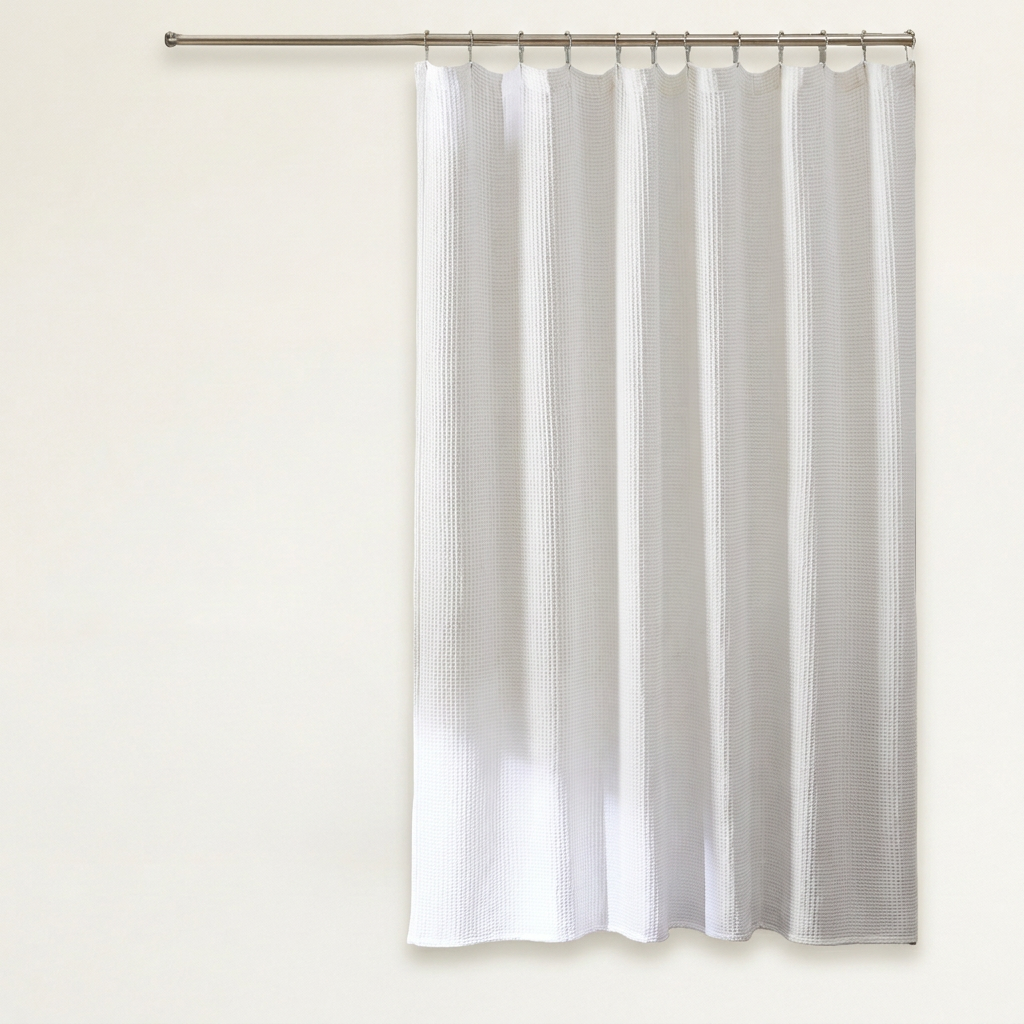 Waffle Shower Curtain