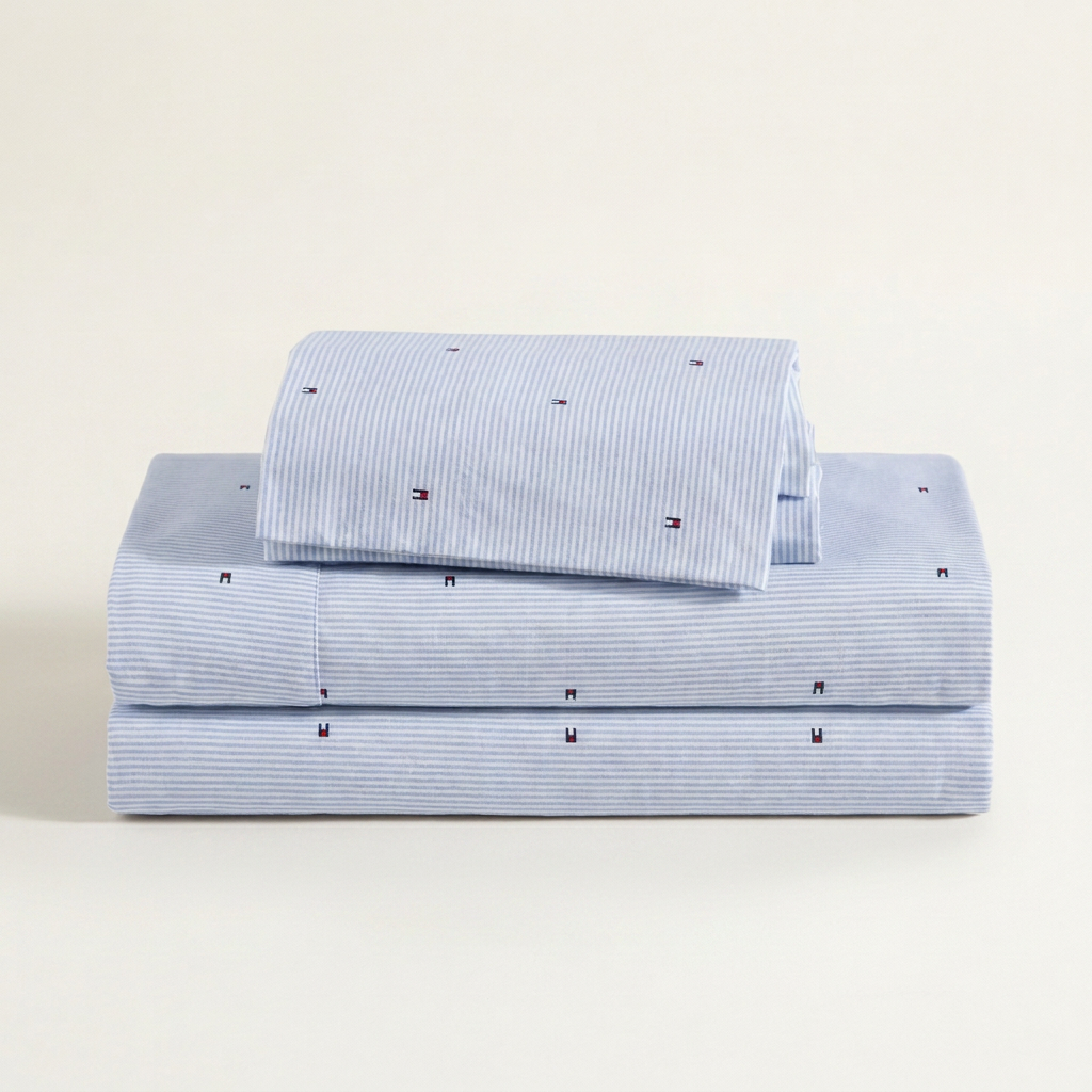 Ithaca Flag Stripe Sheet Set