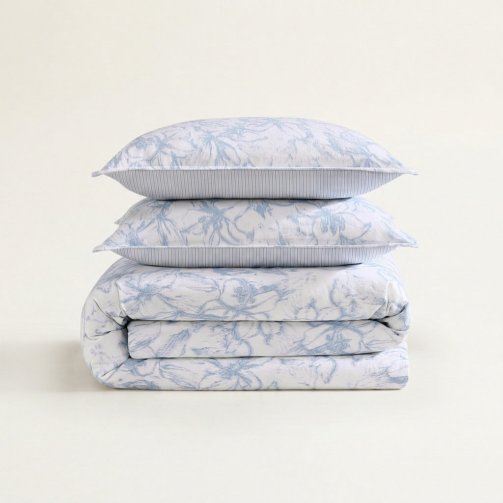 Ethereal Floral Duvet Cover Set