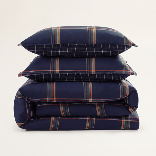 Beacon Plaid Duvet Set