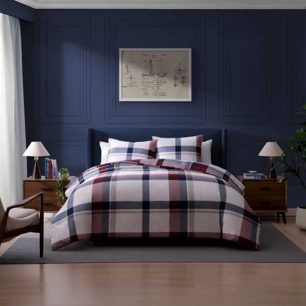 Prospect Park Plaid Duvet Set
