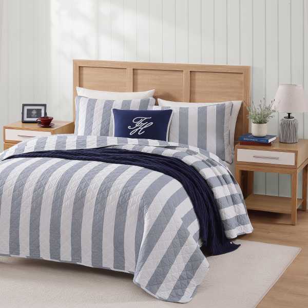 Capri Stripe Quilt Set
