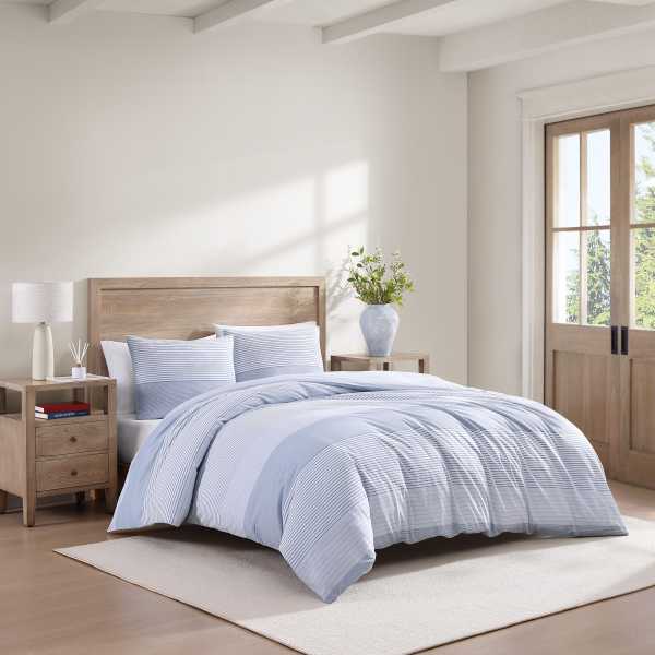 Modern Stripe Comforter Set