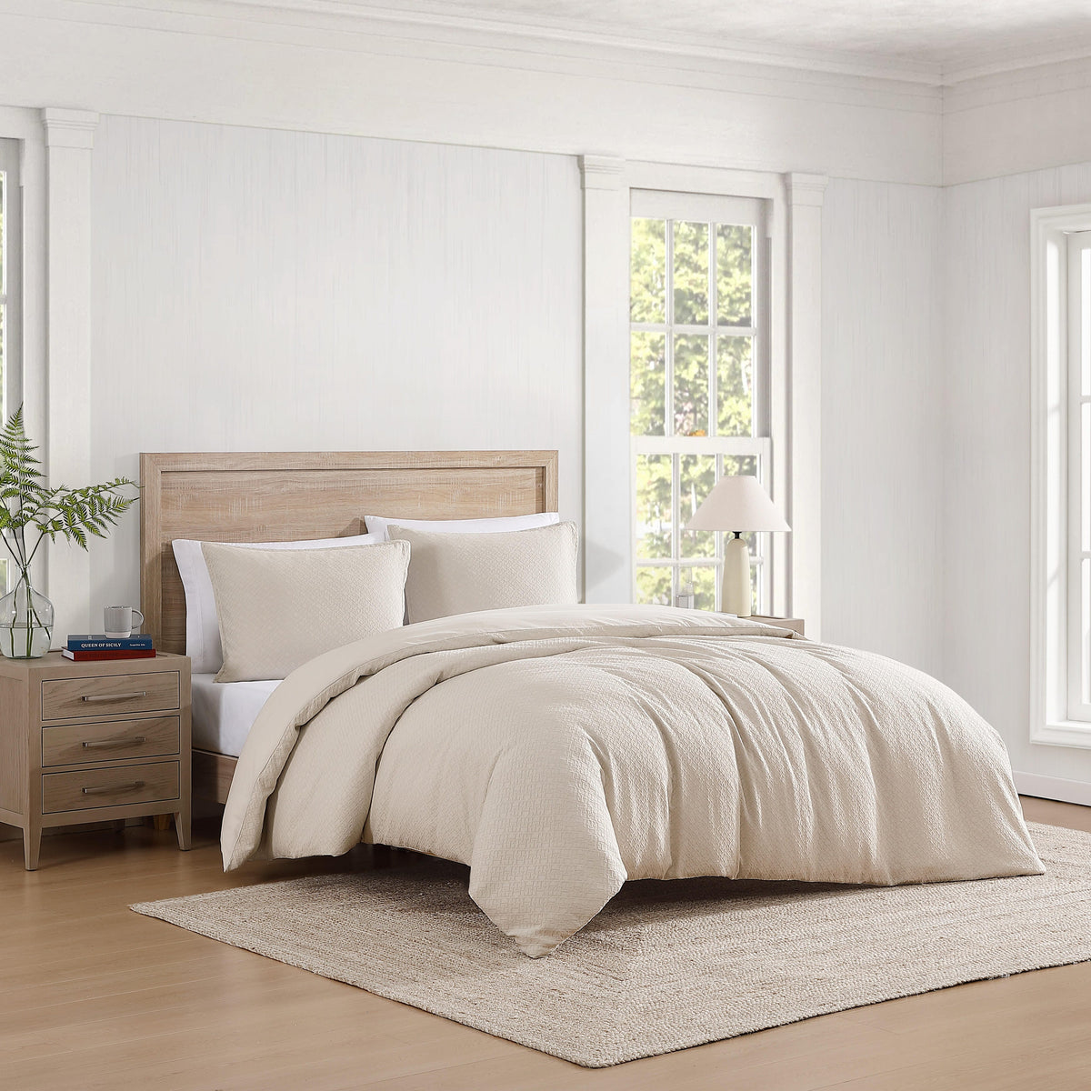 Monogram Matelasse Comforter Set