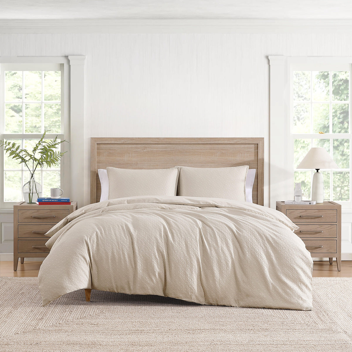 Monogram Matelasse Comforter Set