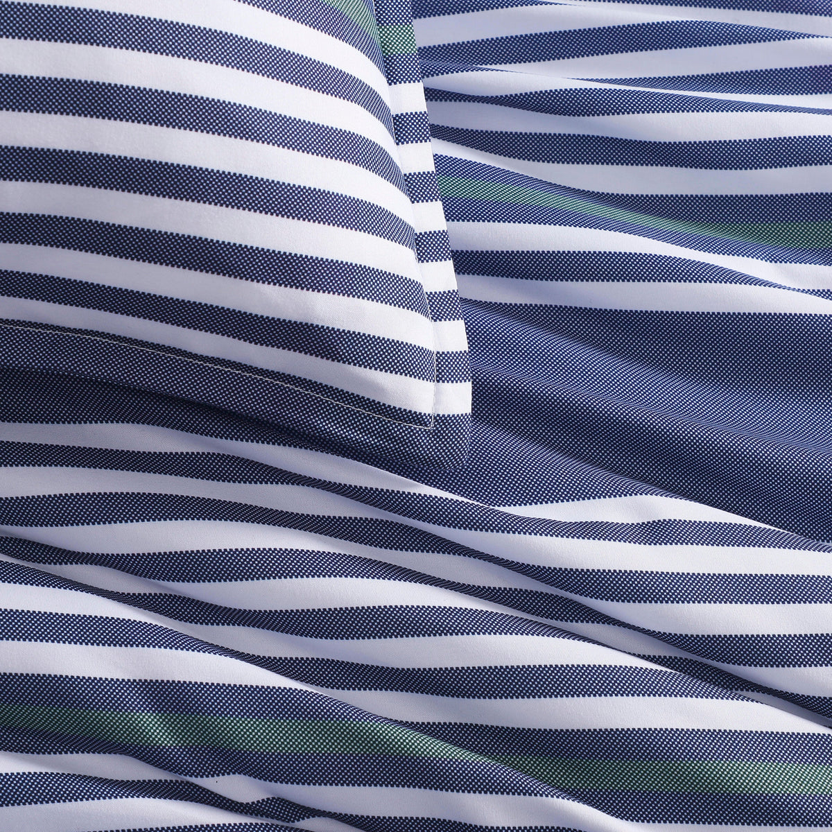 Lido Stripe/Christopher Texture Bed-in-a-bag Set