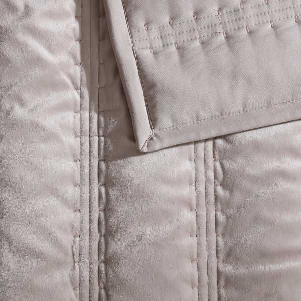 Velvet Linear Stitch Quilt Set