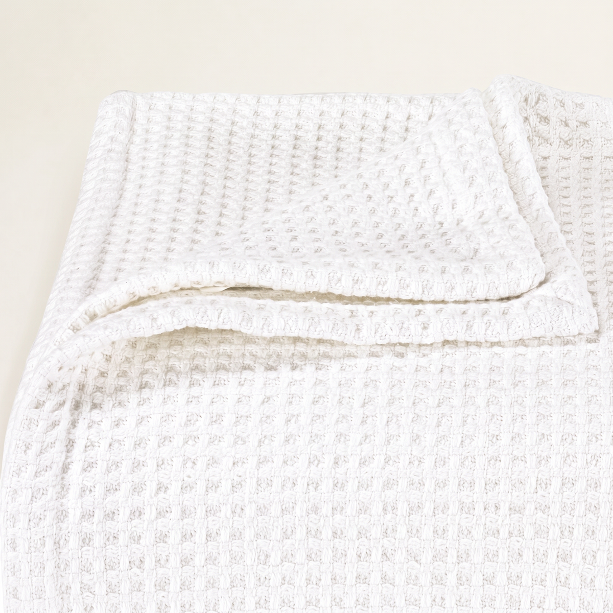 Vera Wang Waffleweave 1-Piece Blanket