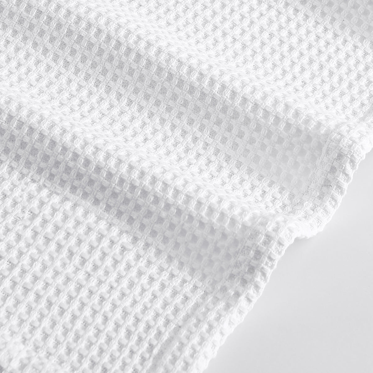 Vera Wang Waffleweave 1-Piece Blanket