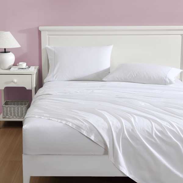 Scallop Embroidered Sheet Set
