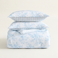 Anlise Floral/Dilly Dally Stripe Comforter Set