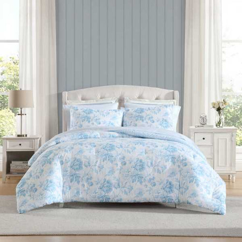 Anja Textured Toile Comforter Set