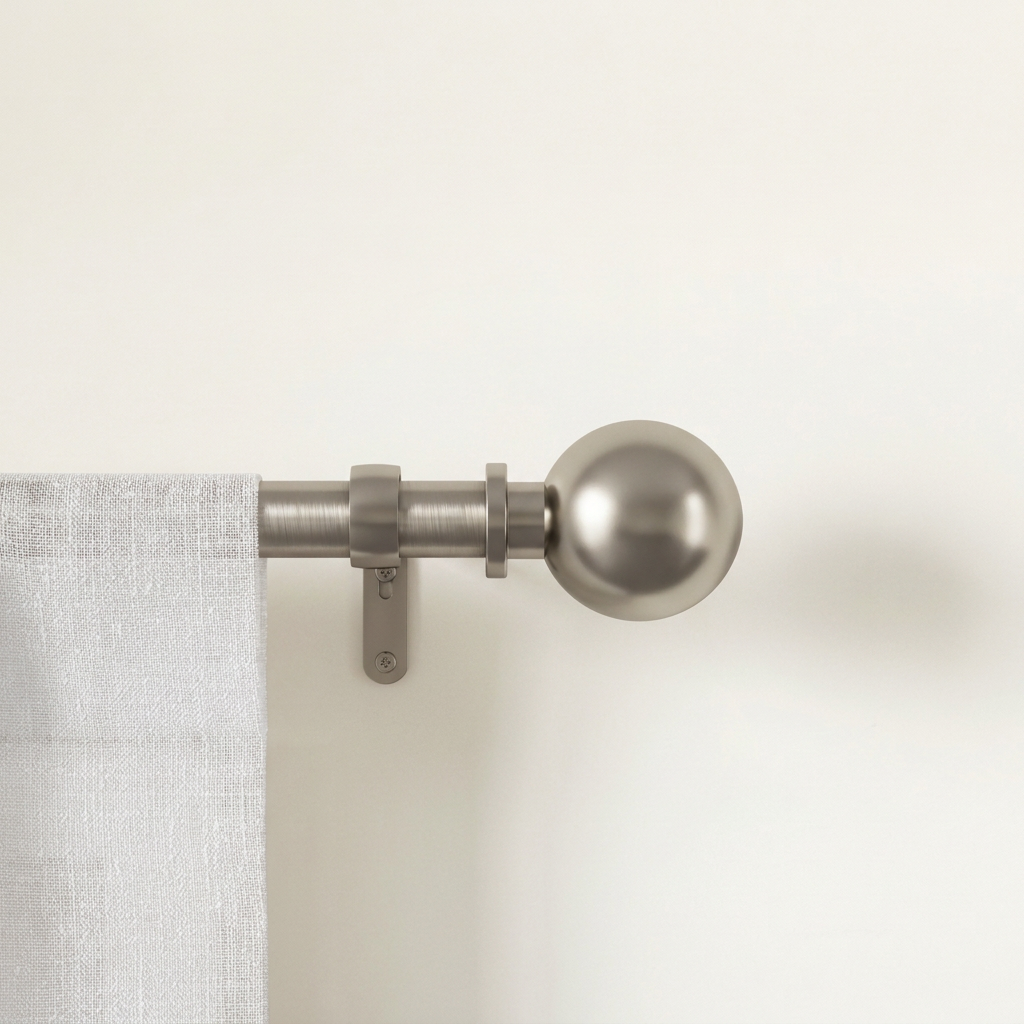 Bolas Curtain Rod, 1" Diameter
