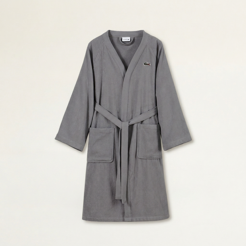 Lacoste Classic Pique Bath Robe
