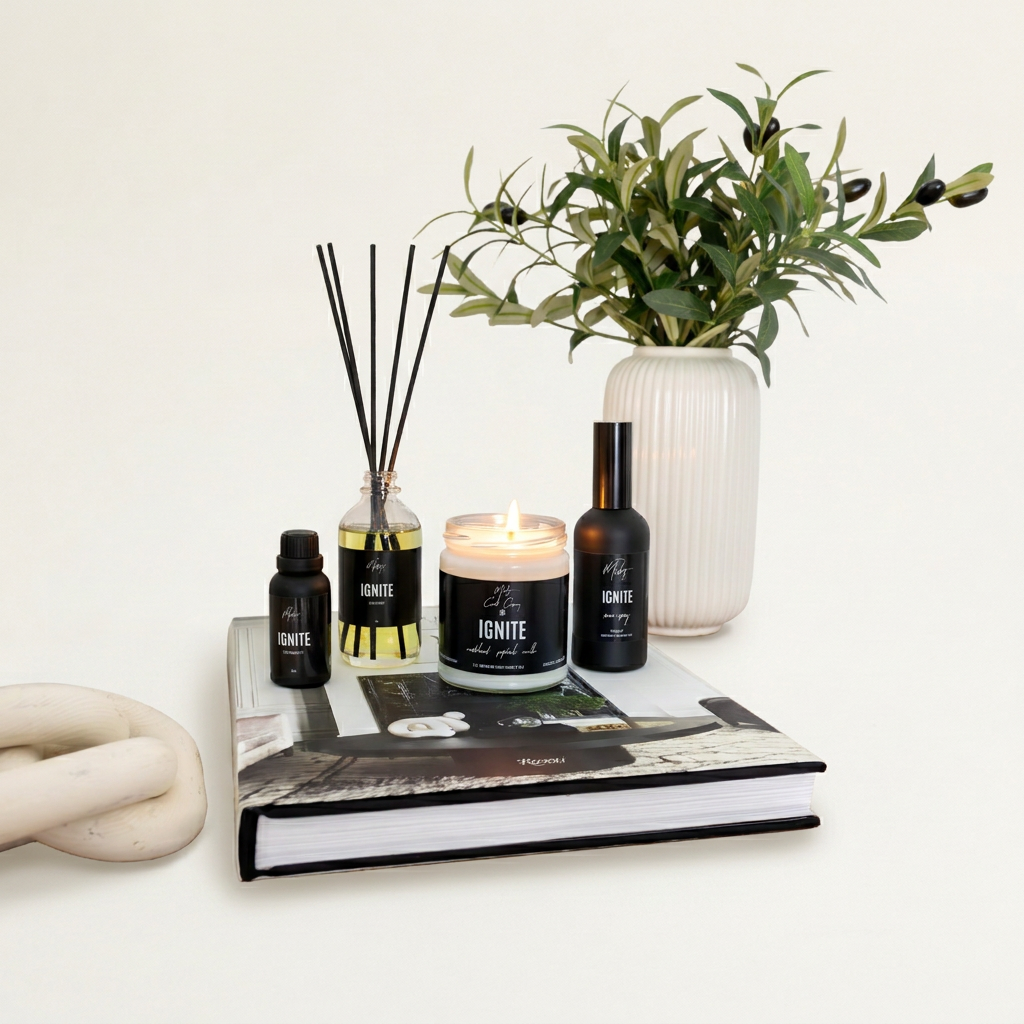 Ignite 8oz. Scented Soy Candle