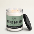 Citrus & Cedar 16oz. Scented Fall Soy Candle
