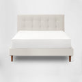 Bed Frame with Headboard - Grid Tufted