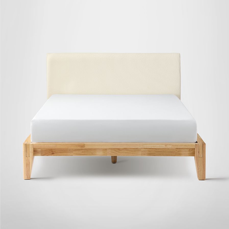 Cushion Headboard + Platform Bed