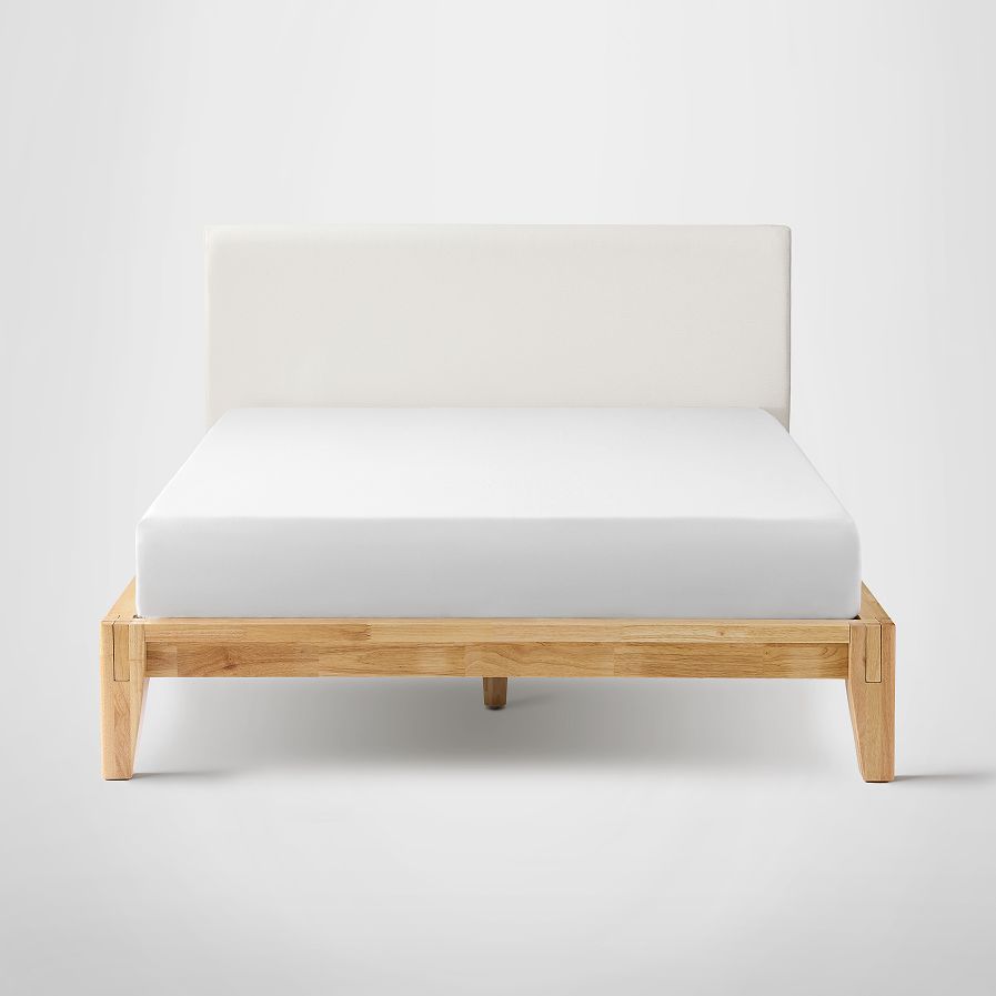 Cushion Headboard + Platform Bed