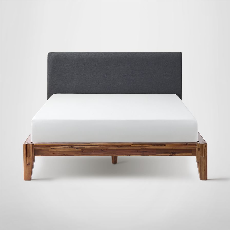 Cushion Headboard + Platform Bed
