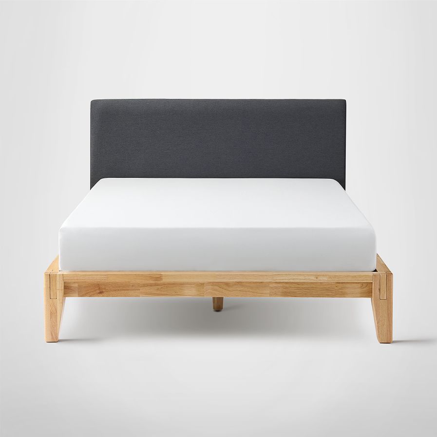 Cushion Headboard + Platform Bed