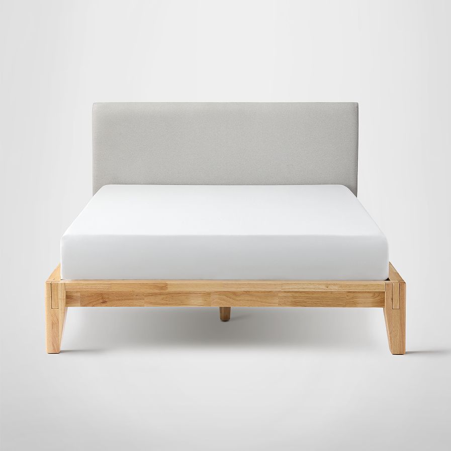 Cushion Headboard + Platform Bed