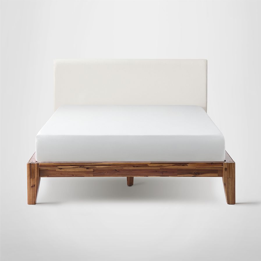 Cushion Headboard + Platform Bed