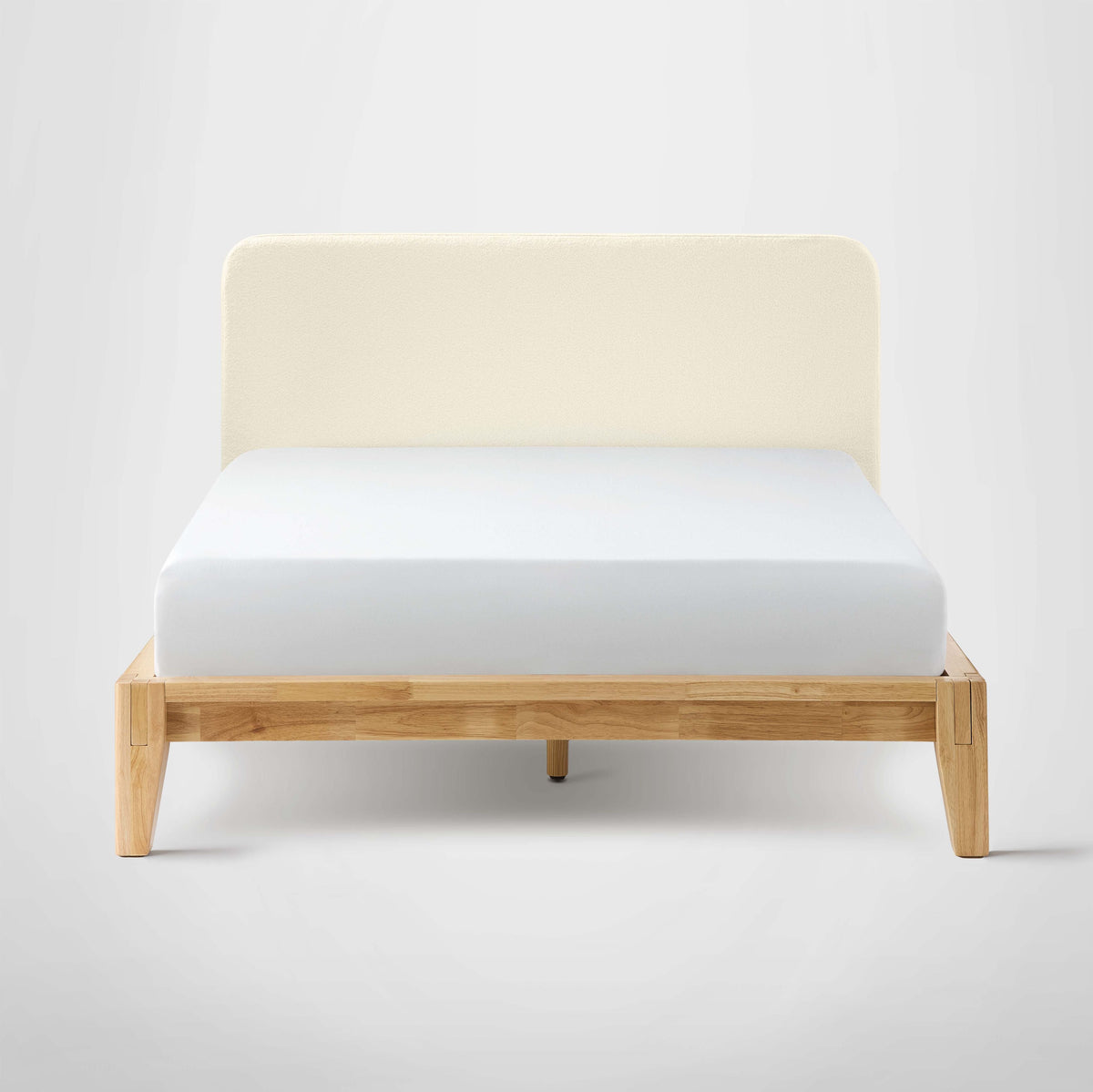 Upholstered Wooden Bed Frame