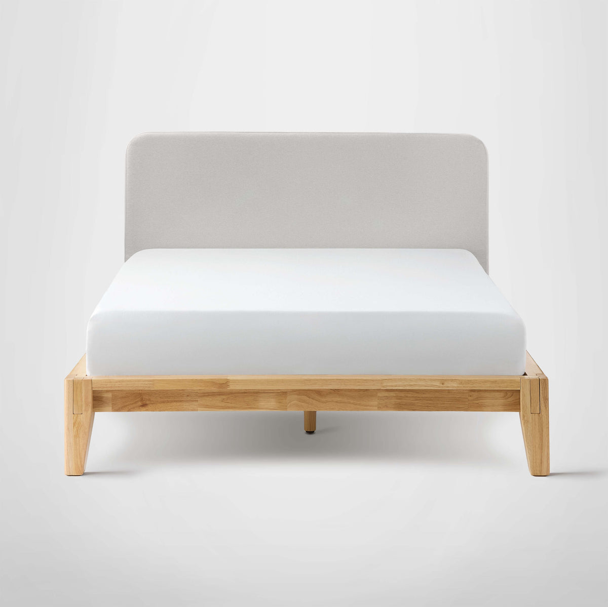 Upholstered Wooden Bed Frame