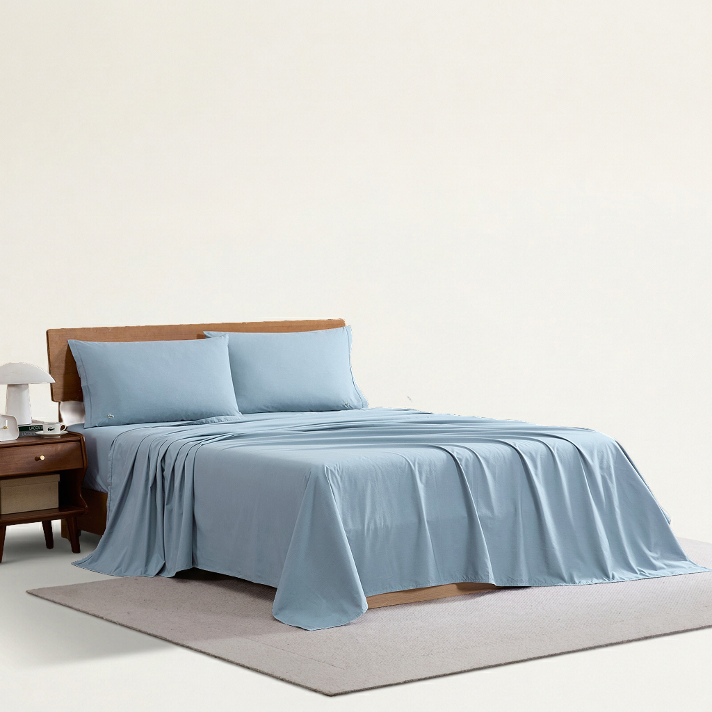 Lacoste Cotton Percale Sheet Set