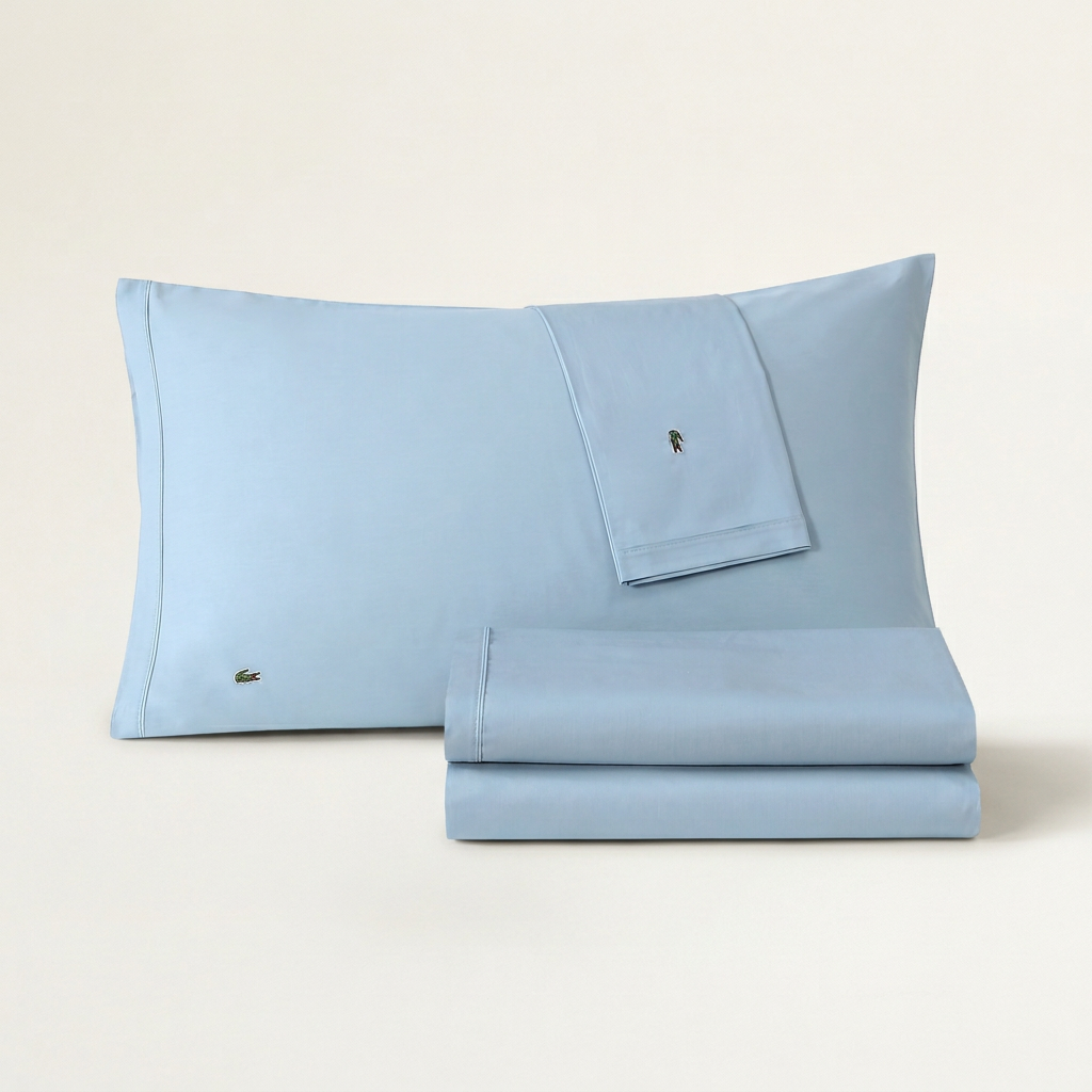 Lacoste Cotton Percale Sheet Set