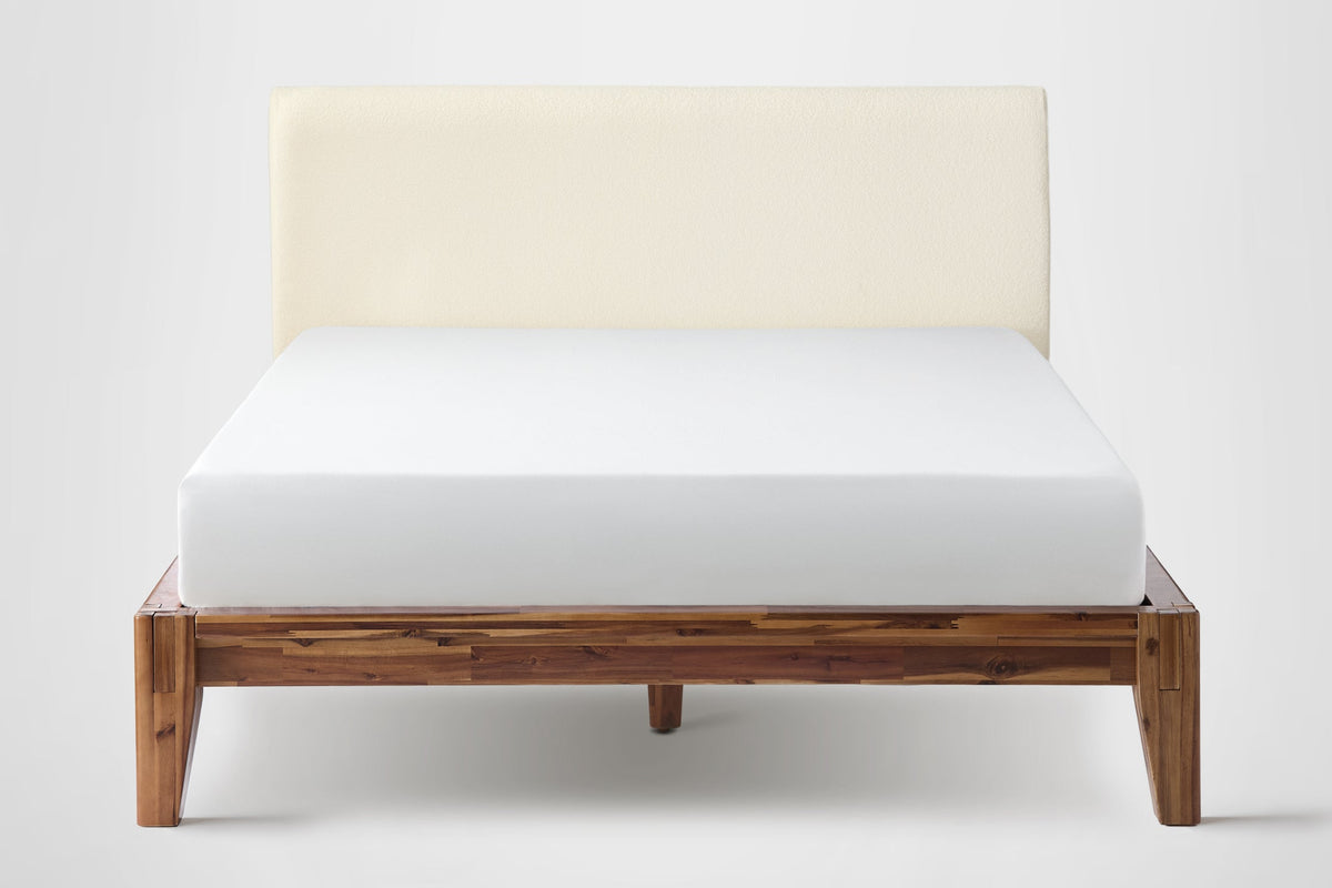 Cushion Headboard + Platform Bed