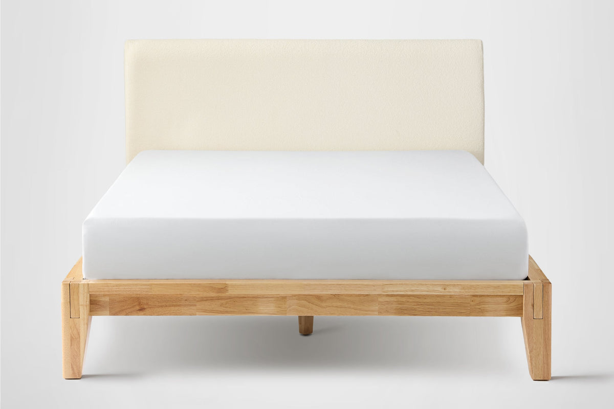 Cushion Headboard + Platform Bed
