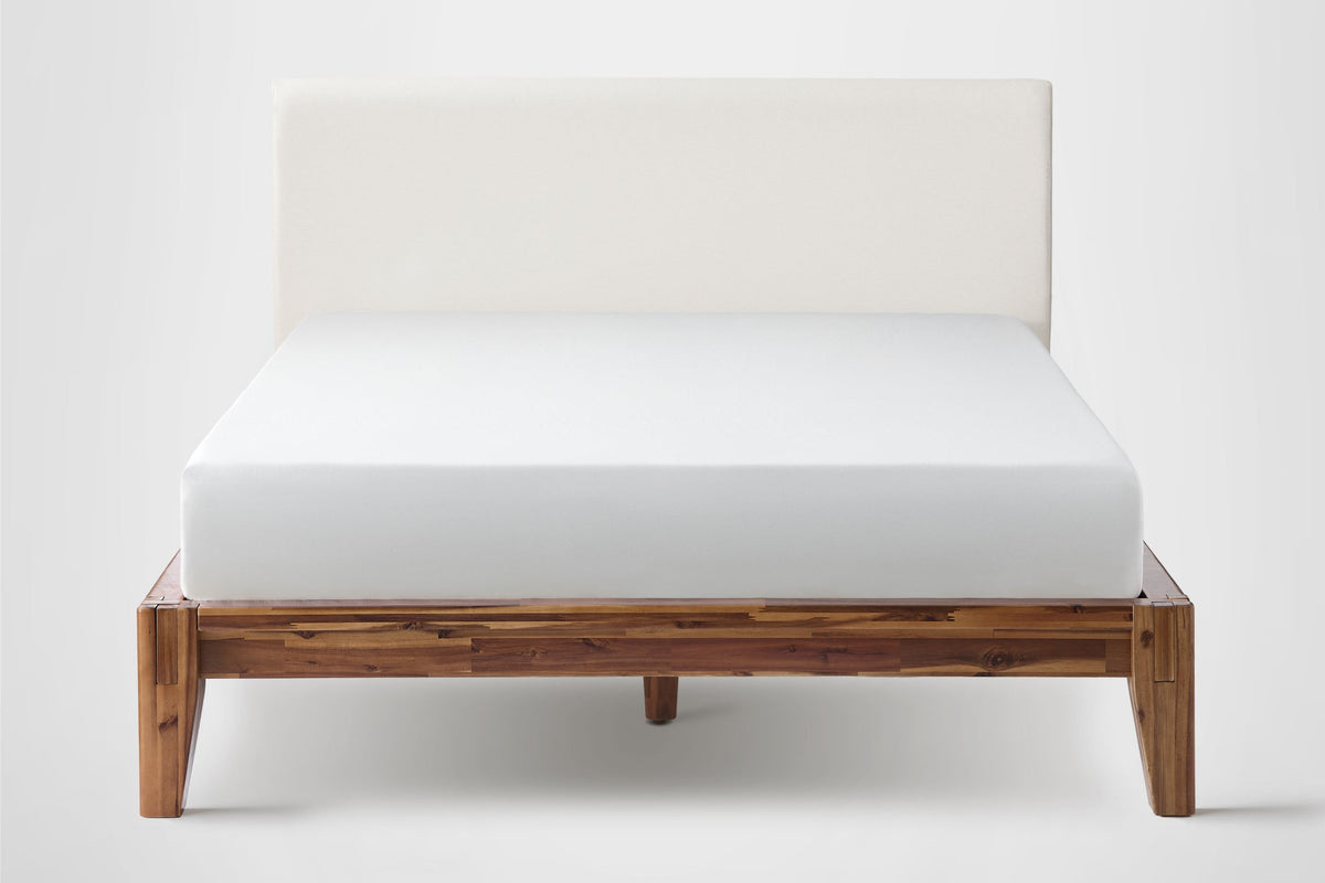 Cushion Headboard + Platform Bed