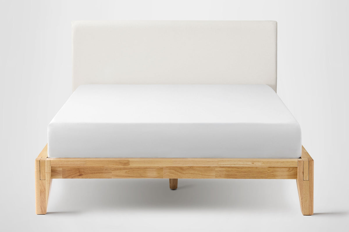 Cushion Headboard + Platform Bed